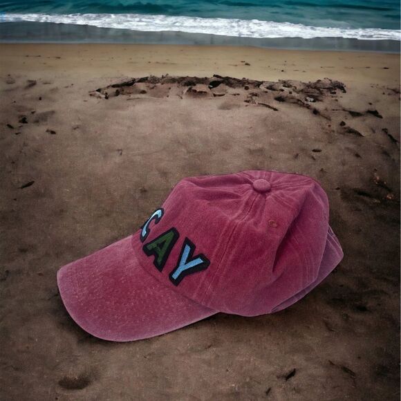 NWT Wool + Pepper Co. VACAY Varsity Letter Patched Unisex Hat - Picture 3 of 4